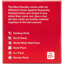 Load image into Gallery viewer, Cards Against Humanity: Nerd Bundle Expansion Set