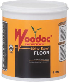 'Woodoc Water-Borne FLOOR (White) Gloss (1lt)