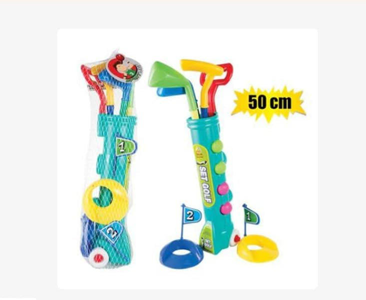 Plastic Golf Set With Accessories For Kids