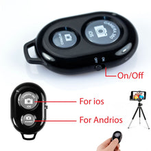 Load image into Gallery viewer, Bluetooth Remote Camera Shutter For Apple, IOS And Android - Black