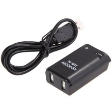Load image into Gallery viewer, Replacement 4800mAh Rechargeable Battery Pack Xbox 360 Wireless Controller