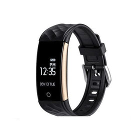 S2 Smart Bracelet Wristband for iPhone & Android - Black
