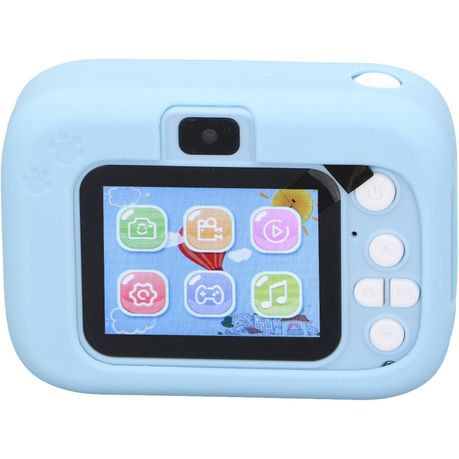 Techme X900C Kids Digital HD Video & Photo Dual Lens Camera with Games - Blue