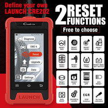 Load image into Gallery viewer, Launch Elite CRE202 OBDII ABS SRS Code Diagnostic Reader + 2 Reset Service (Parallel Import)