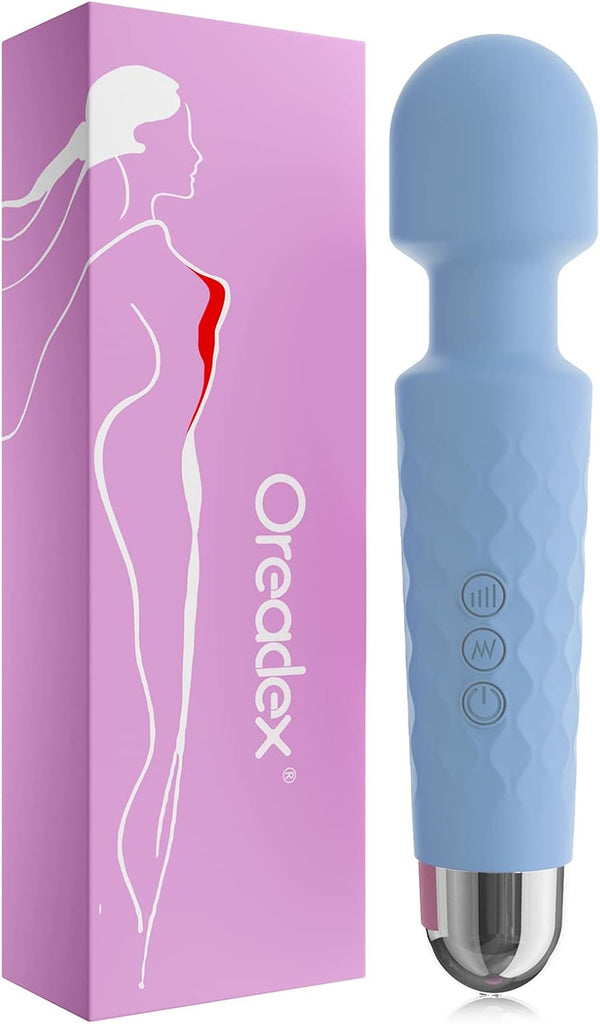 Oreadex Powerful Rechargeable Waterproof Personal Wand Massager