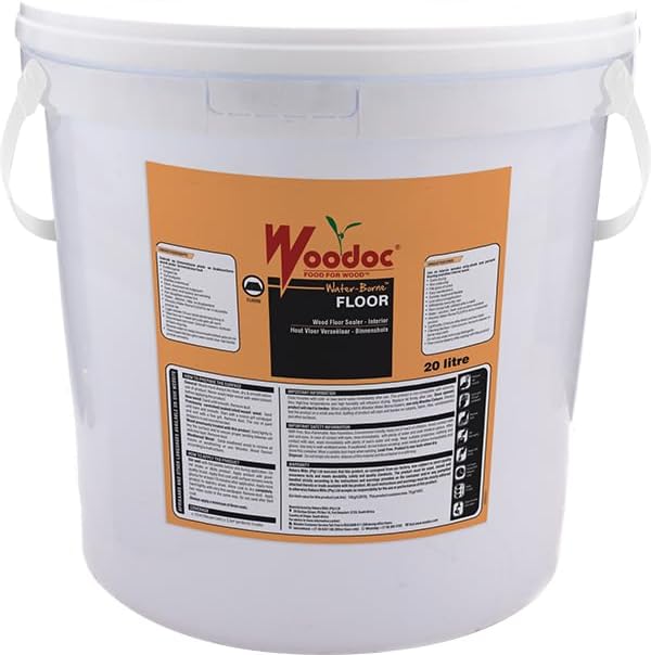 'Woodoc Water-Borne FLOOR (White) Gloss (1lt)