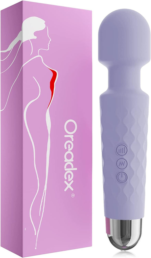 Oreadex Powerful Rechargeable Waterproof Personal Wand Massager