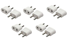 Load image into Gallery viewer, US to EU Copper AC Power Socket Plug Adapter Travel Converter