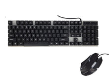 Load image into Gallery viewer, Shipadoo USB Wired LED Gaming Keyboard &amp; Mouse Set