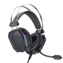 Load image into Gallery viewer, X0 - GE09 - Gaming Headset With Microphone &amp; RGB Static Light - Black