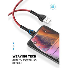 Load image into Gallery viewer, LDNIO LS481 2.4A Fast Charging Colour Changing Type C USB Cable - 1M