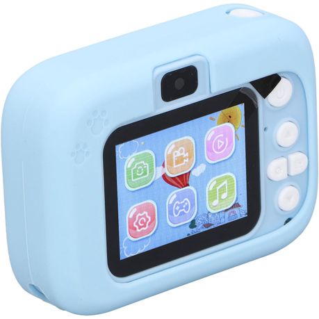 Techme X900C Kids Digital HD Video & Photo Dual Lens Camera with Games - Blue