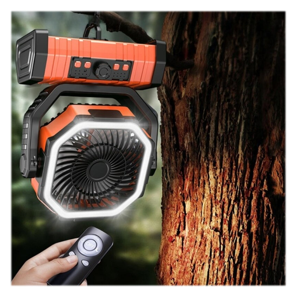 Outdoor/Camping 3-in-1 Unit (Fan, LED Light and Powerbank)