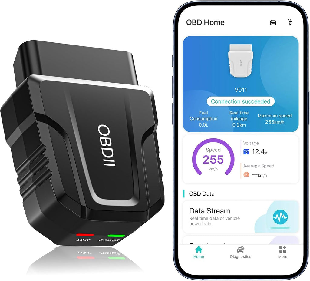 OBD2 Scanner Diagnostic Tool, Car Scanner for iOS & Android, Bluetooth 5.4