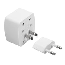 Load image into Gallery viewer, Travel Adapter International World Plug Adapter - Multiplug White Plug - 6A