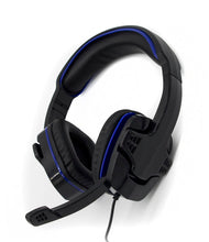 Load image into Gallery viewer, Sparkfox: SF1 Stereo Headset - Black and Blue (PS4)