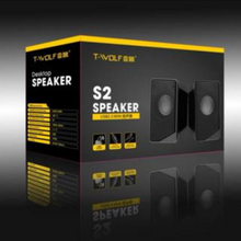 Load image into Gallery viewer, T-WOLF S2 Desktop Speakers