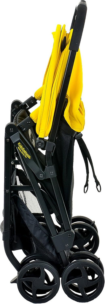 KidsEmbrace Batman Lightweight Compact Stroller, DC Comics Collapsable Stroller with Canopy, Yellow, 7701BATYL