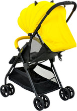 Load image into Gallery viewer, KidsEmbrace Batman Lightweight Compact Stroller, DC Comics Collapsable Stroller with Canopy, Yellow, 7701BATYL