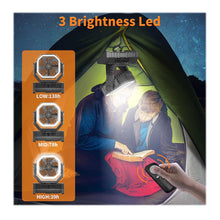 Load image into Gallery viewer, Outdoor/Camping 3-in-1 Unit (Fan, LED Light and Powerbank)