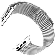 Load image into Gallery viewer, 42/44/45/mm Milanese Stainless Steel Metal Magnetic Strap for Apple iWatch - Star Light Silver