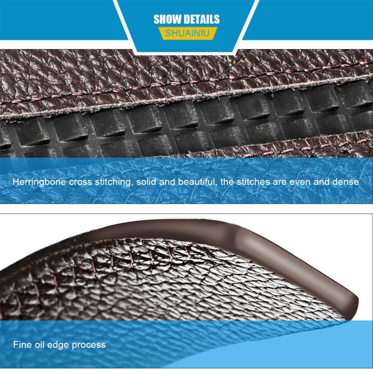 Men Casual Cow Leather Belt Waistband, Length: 130cm