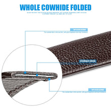 Load image into Gallery viewer, Men Casual Cow Leather Belt Waistband with Buckle Head, Length: 125cm, Length: 125cm