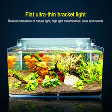 Load image into Gallery viewer, XY-15N/K Aquarium Glass Fish Tank LED Aquatic Bracket Lamp, US Plug, XY-15N/K
