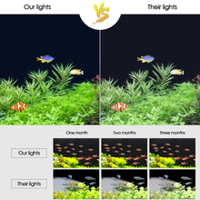 Load image into Gallery viewer, XY-30K Aquarium Glass Fish Tank LED Aquatic Bracket Lamp, US Plug, XY-30K