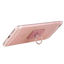 Load image into Gallery viewer, Ring Buckle Multifunction Cell Phone Holder, Pink, White, Tyrant gold