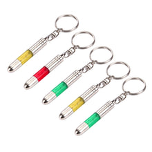 Load image into Gallery viewer, 5 Pack SHUNWEI Antistatic Keychain, Random Color Delivery, 11 * 2.5cm