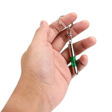 Load image into Gallery viewer, 5 Pack SHUNWEI Antistatic Keychain, Random Color Delivery, 11 * 2.5cm