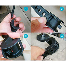 Load image into Gallery viewer, Folding Car Auto Back Seat Table Drink Food Cup Tray Holder Stand Desk, Black, Gray, Beige