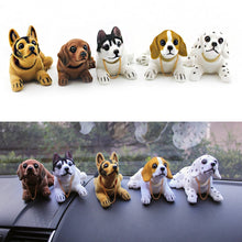 Load image into Gallery viewer, Dog Doll Car Ornaments, Sausage dog, Huskies, Dalmatians, Beagle, Shepherd