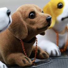 Load image into Gallery viewer, Dog Doll Car Ornaments, Sausage dog, Huskies, Dalmatians, Beagle, Shepherd