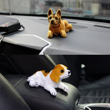 Load image into Gallery viewer, Dog Doll Car Ornaments, Sausage dog, Huskies, Dalmatians, Beagle, Shepherd