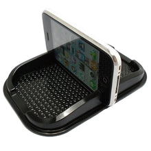 Load image into Gallery viewer, Punctate Car Phone Slip Mat, Black
