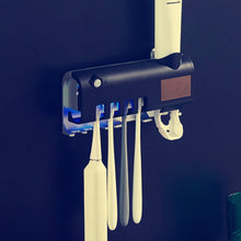 Load image into Gallery viewer, Ultraviolet Toothbrush Sterilizer Bathroom Wall-mounted Toothbrush Holder
