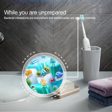 Load image into Gallery viewer, Ultraviolet Toothbrush Sterilizer Bathroom Wall-mounted Toothbrush Holder