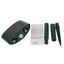 Load image into Gallery viewer, Powerful Ultrasonic Solar-powered Animal Repeller With PIR Sensor &amp; Light Sensor, RC-511