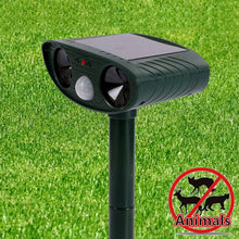 Load image into Gallery viewer, Powerful Ultrasonic Solar-powered Animal Repeller With PIR Sensor &amp; Light Sensor, RC-511