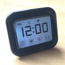 Load image into Gallery viewer, Kitchen Timer Digital Alarm Clock Large LCD Touch Screen Come with Night Light for Cooking Baking