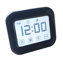 Load image into Gallery viewer, Kitchen Timer Digital Alarm Clock Large LCD Touch Screen Come with Night Light for Cooking Baking