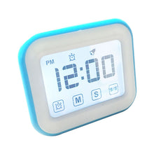 Load image into Gallery viewer, Kitchen Timer Digital Alarm Clock Large LCD Touch Screen Come with Night Light for Cooking Baking