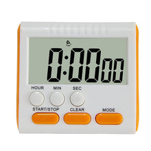 Load image into Gallery viewer, Kitchen Timer 24 Hours Digital Alarm Clock LCD Screen Magnetic Backing for Cooking Baking