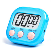Load image into Gallery viewer, Digital Kitchen Timer Electronic Alarm Magnetic Backing with LCD Display for Cooking Baking Sports Games Office, HX103-2, 118