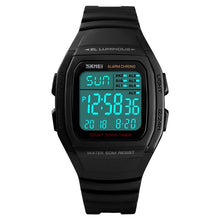Load image into Gallery viewer, SKMEI 1278 Fashionable Outdoor 50m Waterproof Digital Watch Student Sports Wrist Watch Support 5 Group Alarm Clocks