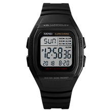 Load image into Gallery viewer, SKMEI 1278 Fashionable Outdoor 50m Waterproof Digital Watch Student Sports Wrist Watch Support 5 Group Alarm Clocks