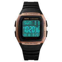 Load image into Gallery viewer, SKMEI 1278 Fashionable Outdoor 50m Waterproof Digital Watch Student Sports Wrist Watch Support 5 Group Alarm Clocks