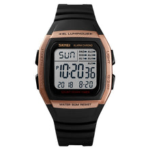 Load image into Gallery viewer, SKMEI 1278 Fashionable Outdoor 50m Waterproof Digital Watch Student Sports Wrist Watch Support 5 Group Alarm Clocks